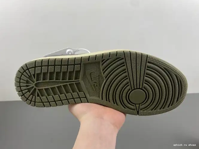 Cheap MEDIUM 1 TRAVIS JORDAN OLIVE LOW DM7866-200 X AIR SCOTT OG 0505